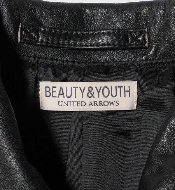 BEAUTY&YOUTH UNITED ARROWS「ラブ レザー フライト ジャケット」|その他|