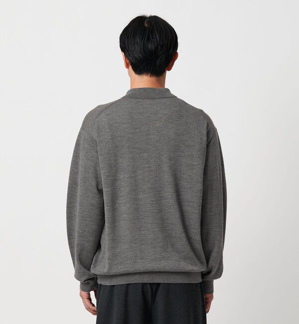 BEAUTY&YOUTH UNITED ARROWS「SUPER130 ウール ポロニット ウォッシャブル」|ニット・セーター|
