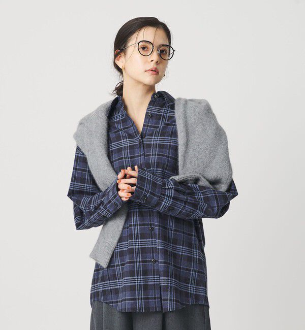 BEAUTY&YOUTH UNITED ARROWS「コットンフランネル チェックシャツ」|シャツ・ブラウス|