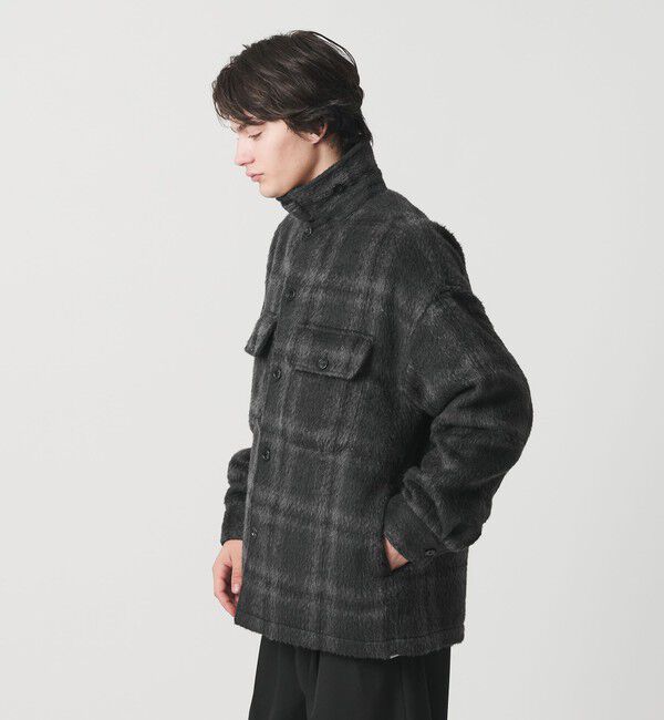 MONKEY TIME「オンブレチェック フリースメルトン CPOジャケット」|その他|