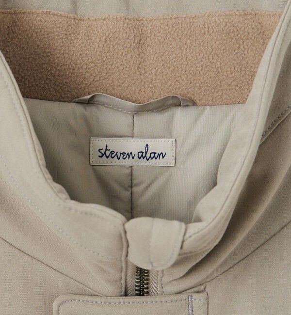 STEVEN ALAN「＜Steven Alan＞ ブラッシュド パデッド スタンド コート」|ミリタリー・モッズコート|