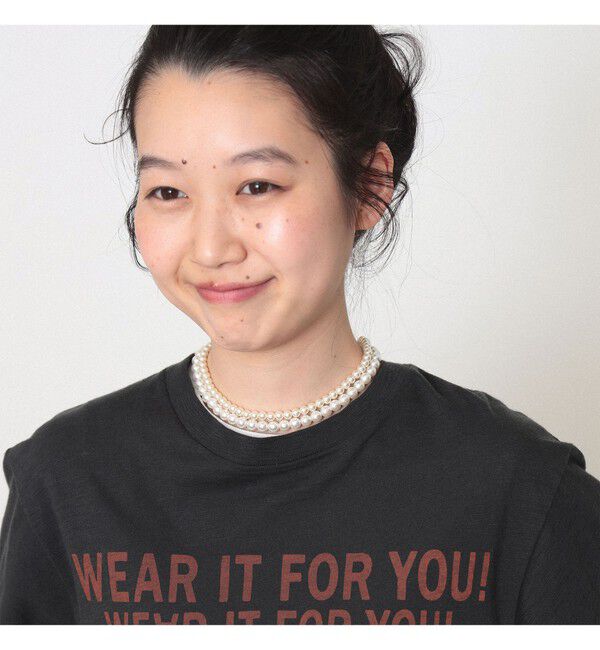 BEAMSBOY「BEAMS BOY / パールチョーカー セット」|ネックレス|WHITE