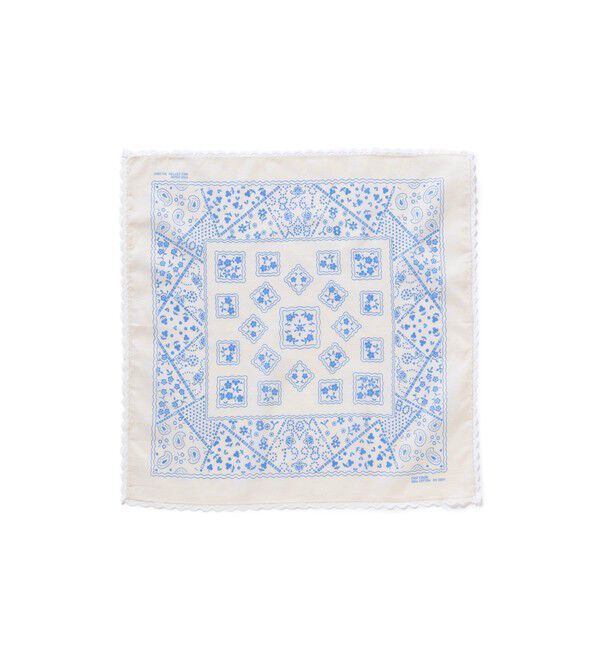 BEAMSBOY「2WAY レース バンダナ」|ハンカチ|OFF_WHT