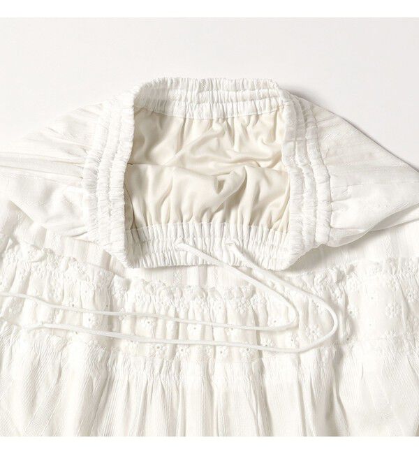 Ray BEAMS 「レース キリカエ ティアード スカート」|スカート|