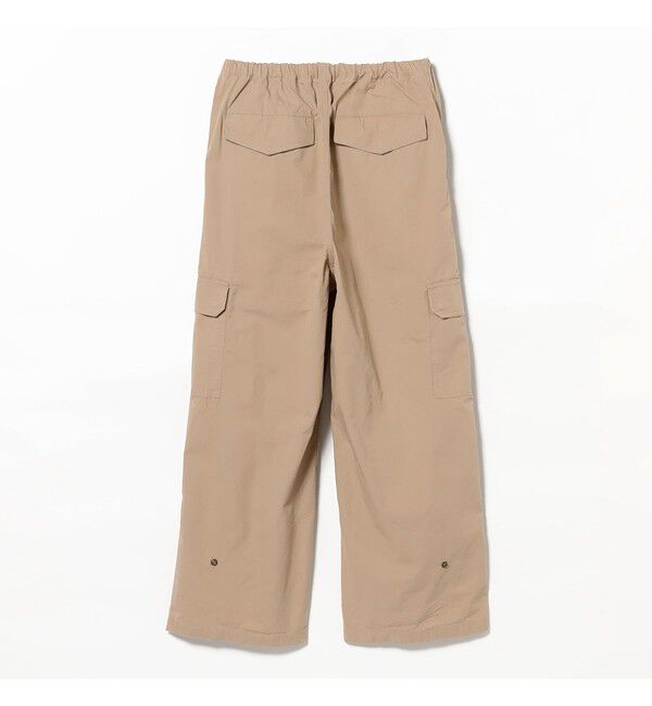 BEAMSBOY「maturely / コットン シルク ジッパー カーゴパンツ」|チノ|