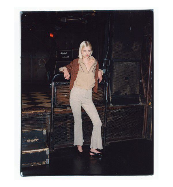 BEAMSBOY「maturely / コットン シルク ジッパー ブルゾン」|ブルゾン・スタジャン|