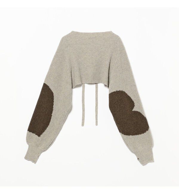 BEAMSBOY「maturely / ハート ボレロ」|ニット・セーター|