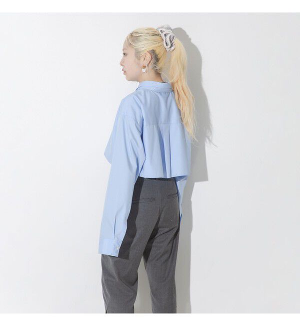 Ray BEAMS 「Ｗカラー レイヤード シャツ」|シャツ・ブラウス|