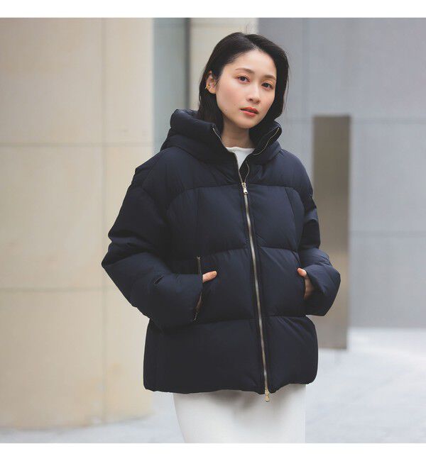 Demi-Luxe BEAMS 「TATRAS / GIGI ダウンジャケット」|ブルゾン・スタジャン|BLACK