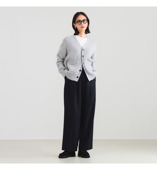 Demi-Luxe BEAMS 「【別注】SLOANE / 5ゲージ Vネック カーディガン」|ニット・セーター|