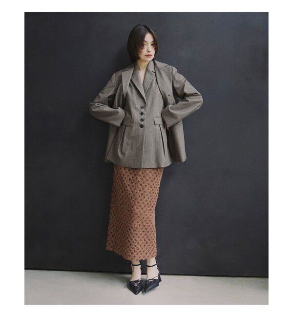 Ray BEAMS 「RBS / ヘリンボーン 2ボタン ジャケット」|テーラードジャケット|