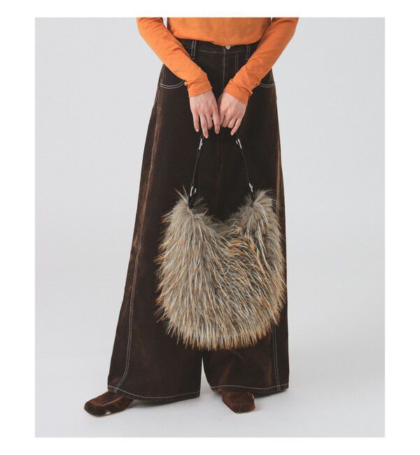 Ray BEAMS 「ロング ファー バッグ」|その他|