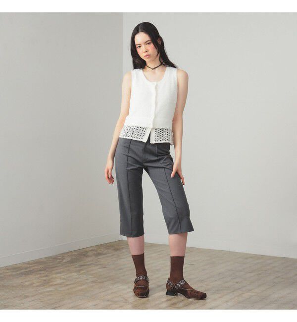 Ray BEAMS 「シャギー メッシュ ベスト」|ベスト・ジレ|