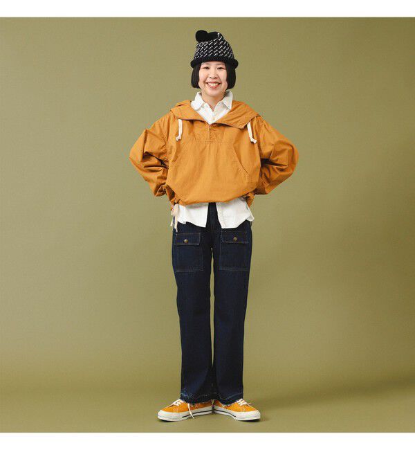 BEAMSBOY「デニム ブッシュ パンツ」|チノ|