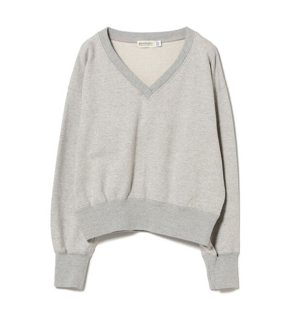 BEAMSBOY「フリーダムスリーブ Vネック スウェット」|スウェット・ジャージ|