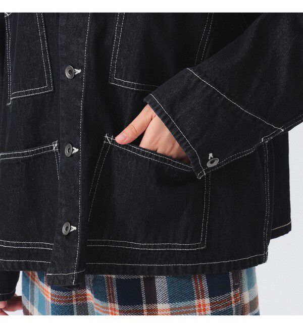 BEAMSBOY「デニム エンジニア ジャケット」|ブルゾン・スタジャン|