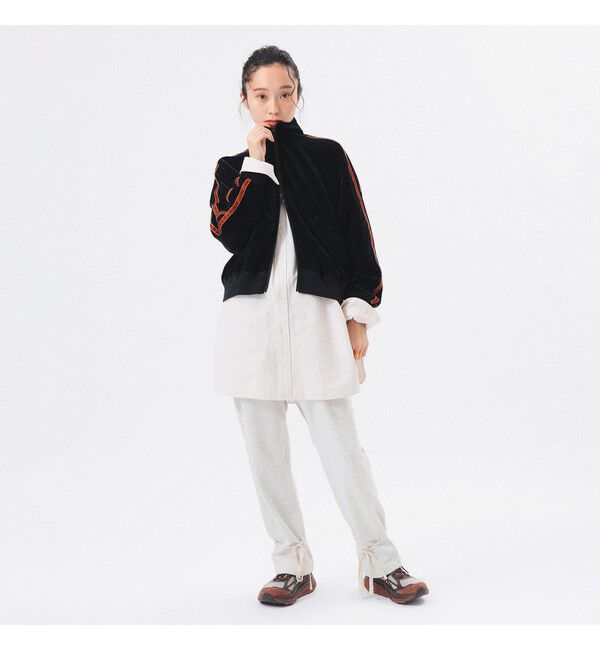 BEAMSBOY「ヘム アレンジ スウェットパンツ」|チノ|