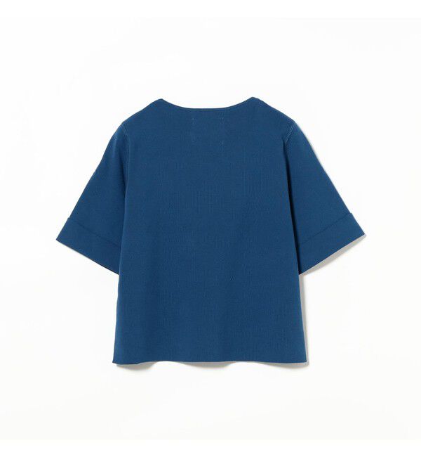 Demi-Luxe BEAMS 「AK+1 / 総針 ショート ニット」|ニット・セーター|