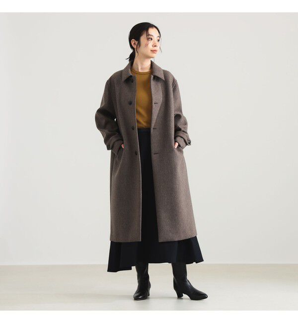 Demi-Luxe BEAMS 「AK+1 / ボンディング コート」|ダッフルコート|