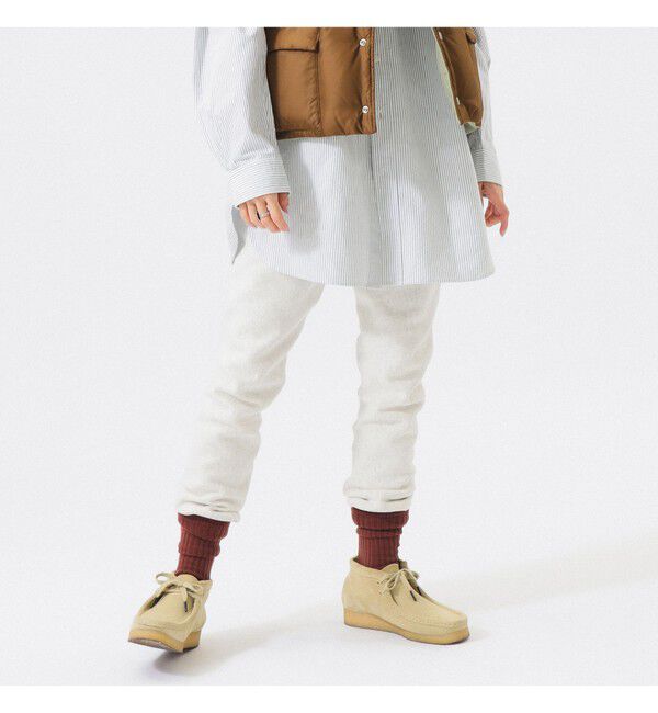 BEAMSBOY「【別注】Champion / バックプリント リバースウィーブ(R) スウェット パンツ」|チノ|