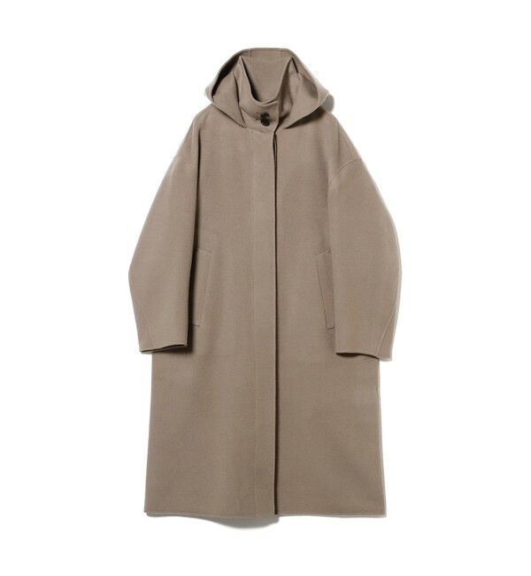 Demi-Luxe BEAMS 「リバー フーディーコート」|ダッフルコート|