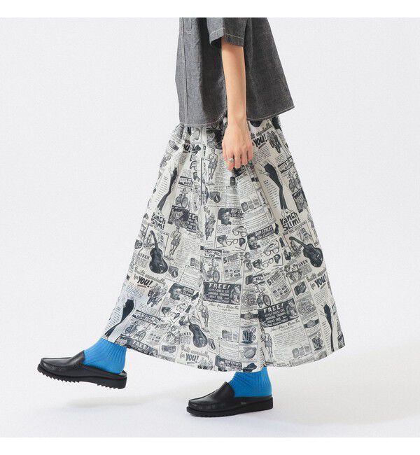 BEAMSBOY「【別注】BINDU / アドバタイジング スカート」|スカート|