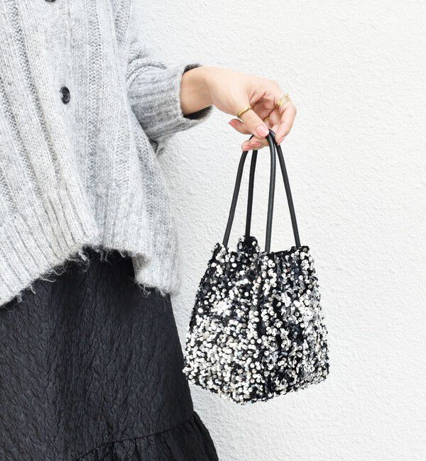 SHIPS any「SHIPS any: スパンコール 2WAY ショルダー バッグ」|ショルダー・メッセンジャー|