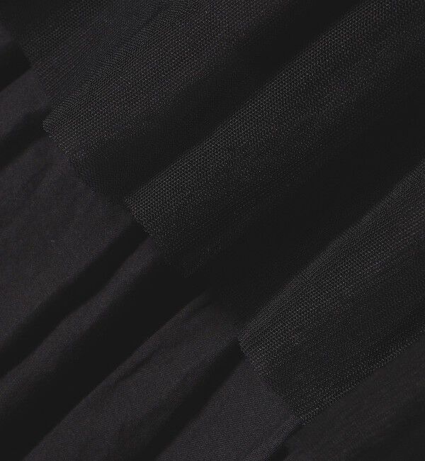 SHIPS any「SHIPS any:〈手洗い可能〉チュール  ティアード ロング スカート」|スカート|