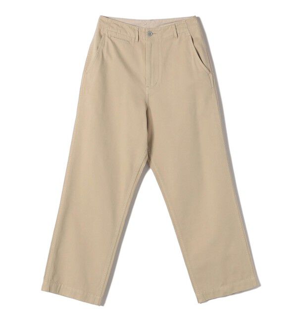 SHIPS for women「【SHIPS別注】Odub:〈洗濯機可能〉ワイド チノ パンツ」|チノ|