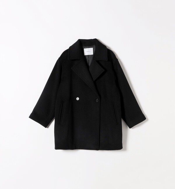 SHIPS any「SHIPS any: ウール コクーン テーラード ショート コート 25AW」|その他|