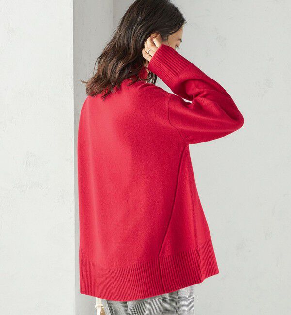 SHIPS for women「〈手洗い可能〉ウール カシミヤ ハイネック プルオーバー」|ニット・セーター|