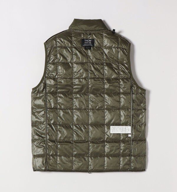 SHIPS any「TAION:〈手洗い可能〉ハイネック インナー ダウン ベスト」|ダウンベスト・ベスト|