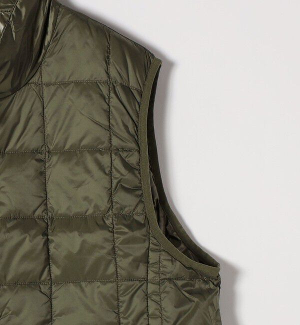 SHIPS any「TAION:〈手洗い可能〉ハイネック インナー ダウン ベスト」|ダウンベスト・ベスト|