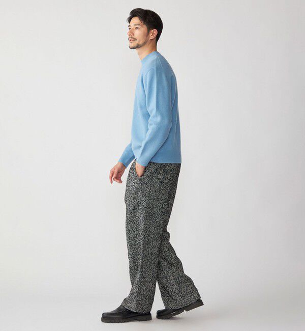 SHIPS「SHIPS: 〈手洗い可能〉リング ツイード バギー スラックス」|スラックス|