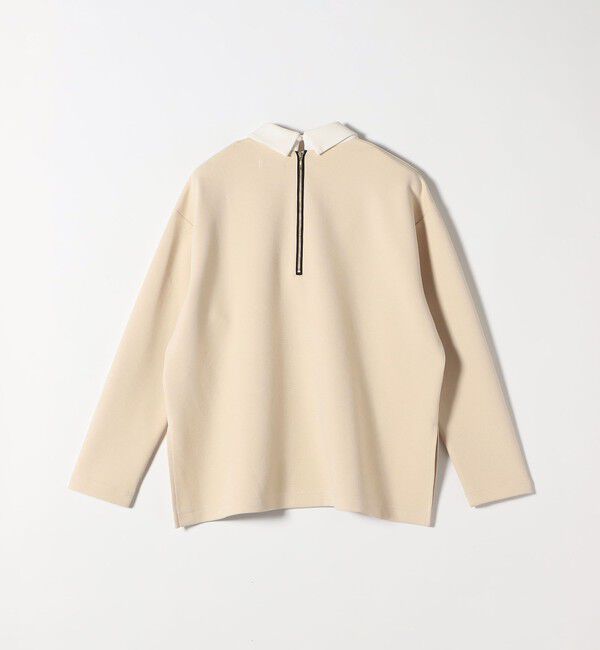 SHIPS any「SHIPS any:〈洗濯機可能〉ダンボール バイカラー プルオーバー」|Tシャツ・カットソー|