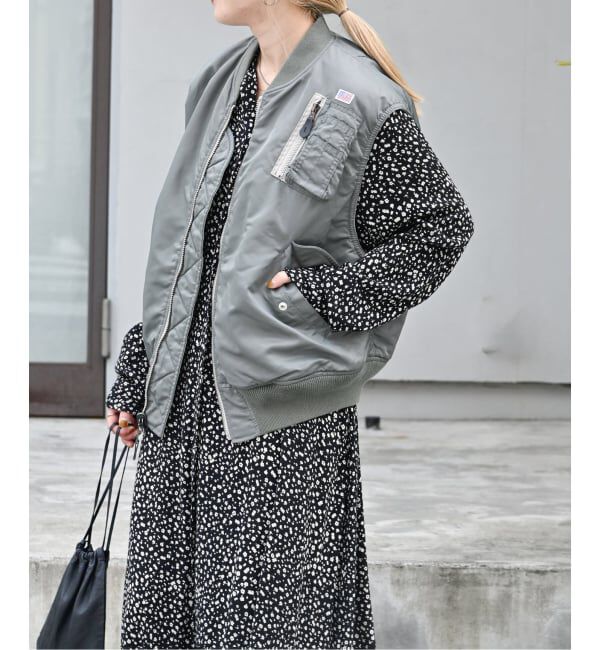 OUTDOOR PRODUCTS Usual Things「ULT MA-1ベスト」|ダウンベスト・ベスト|