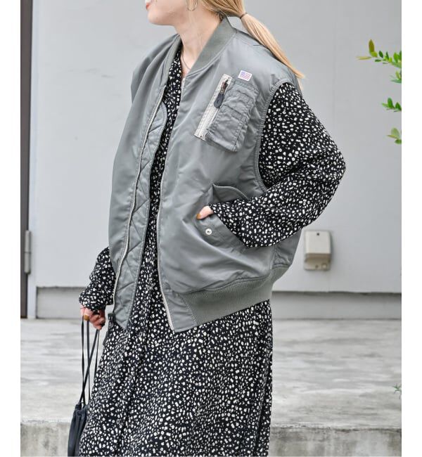 OUTDOOR PRODUCTS Usual Things「ULT MA-1ベスト」|ダウンベスト・ベスト|