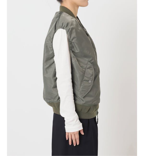 OUTDOOR PRODUCTS Usual Things「ULT MA-1ベスト」|ダウンベスト・ベスト|