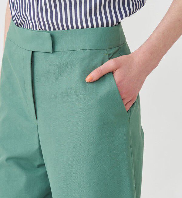 TOMORROWLAND collection「ドライツイル セミワイドクロップドパンツ」|その他|