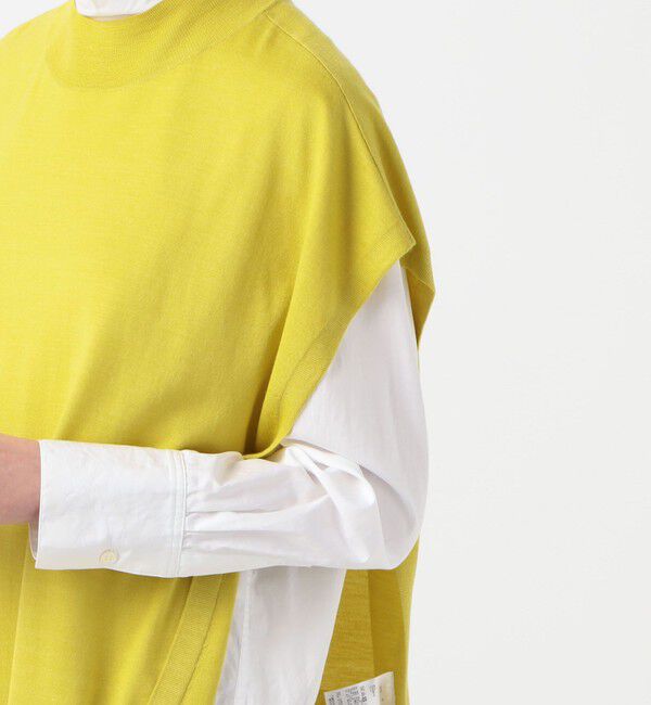 TOMORROWLAND collection「カシミヤシルク ビルドネックベスト」|ニット・セーター|