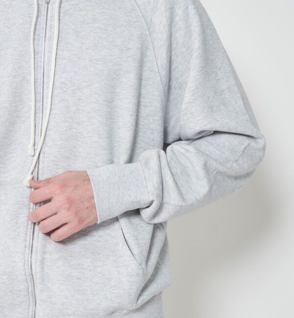 GALERIE VIE「スビンコットンジャージー ジップアップパーカー」|パーカー|
