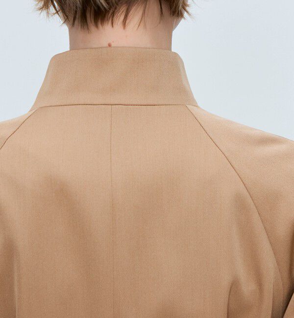 TOMORROWLAND collection「カバートクロス スタンドカラーコート」|トレンチコート|