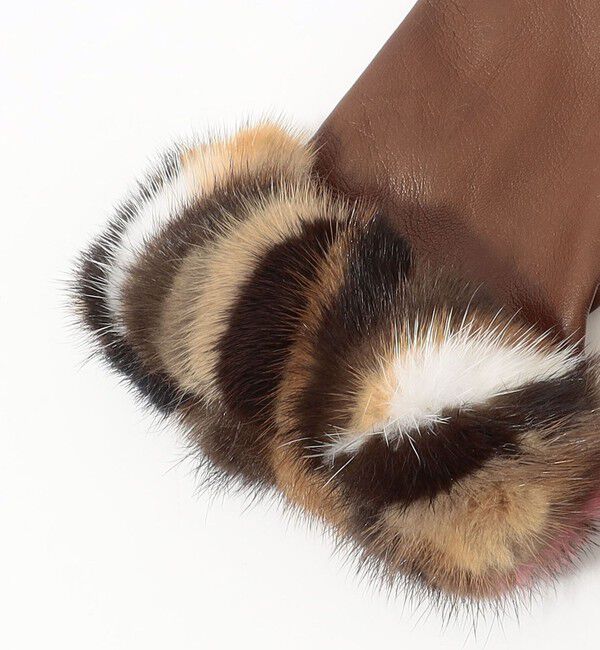 TOMORROWLAND GOODS「BRUNO CARLO ミンクファーグローブ」|手袋|