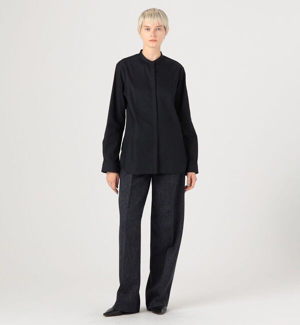 DES PRES「ドビークロス ブザムシャツ」|シャツ・ブラウス|