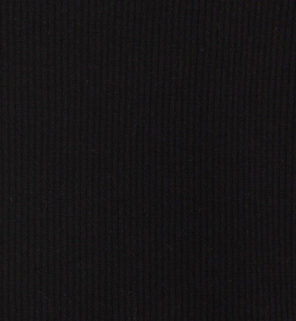 GALERIE VIE「ギザコットンリブ ボートネックプルオーバー」|ニット・セーター|