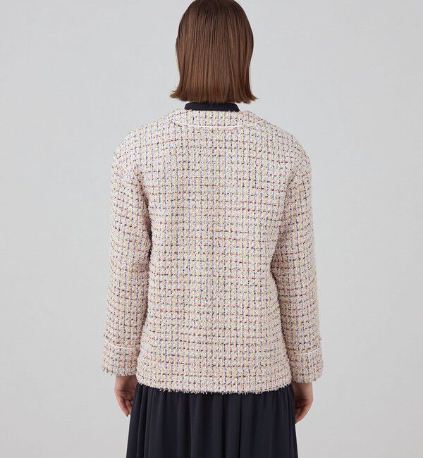 Ballsey「Petunia カラーレスジャケット」|ノーカラージャケット|