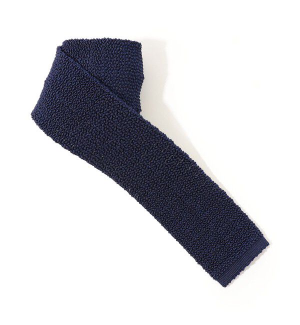 TOMORROWLAND GOODS「TOMORROWLAND シルク ニットタイ」|ネクタイ・蝶ネクタイ|69 ネイビー