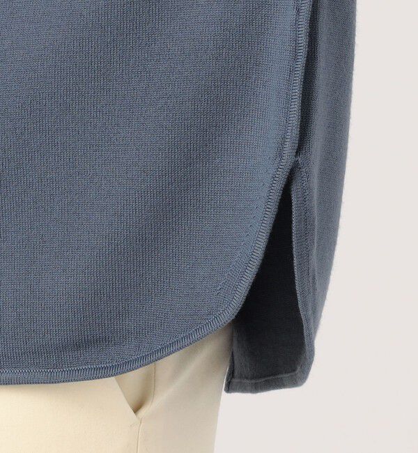 Ballsey「エクストラファインウール バックスリットプルオーバー」|ニット・セーター|