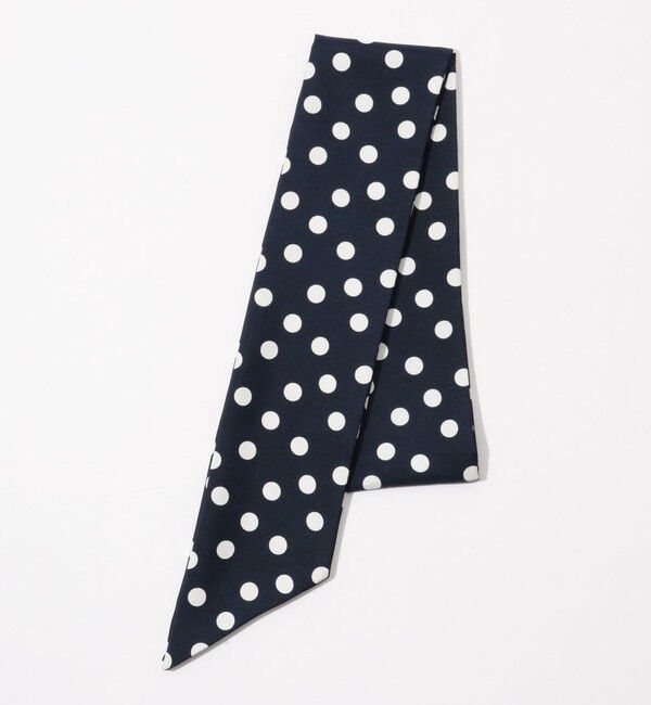 TOMORROWLAND GOODS「TOMORROWLAND シルク スカーフ」|バンダナ・スカーフ|68 ネイビー系