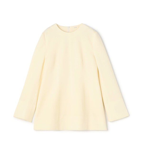 DES PRES「ウールジョーゼット プルオーバーブラウス」|シャツ・ブラウス|11 ホワイト